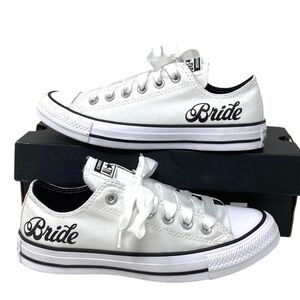 Converse White Bride Low-Top Sneakers